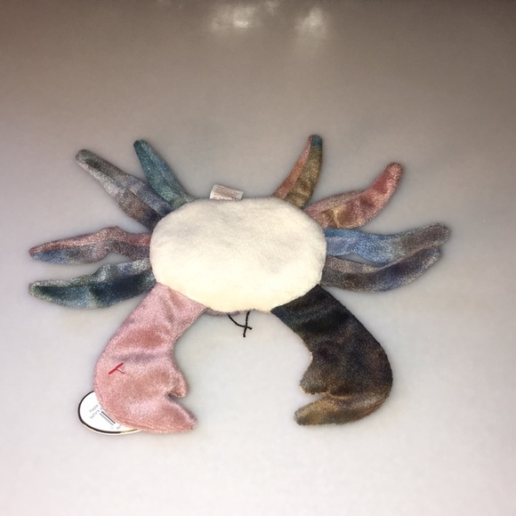 Ty Beanie Babies Claude and Teenie Beanie Babies Claude the Crabs - Picture 3 of 12